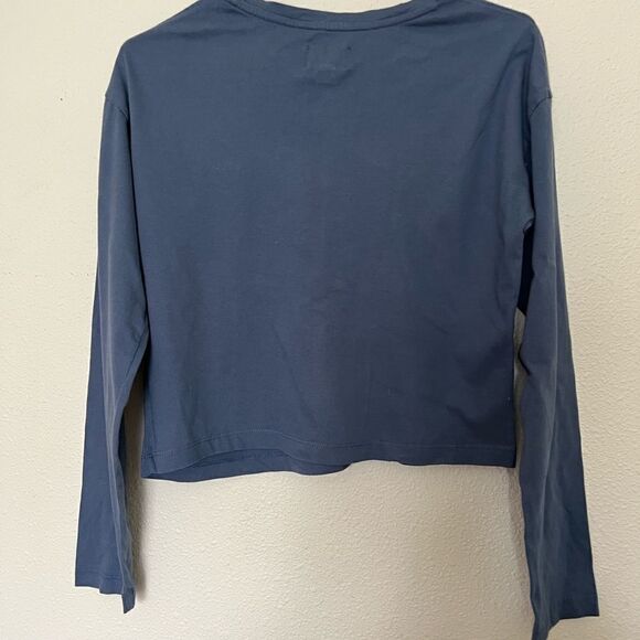 Isa & Ella Women's Cropped Long Sleeve Top size M - Picture 2 of 4